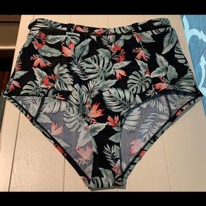 Forever 21 high waisted bikini bottom.